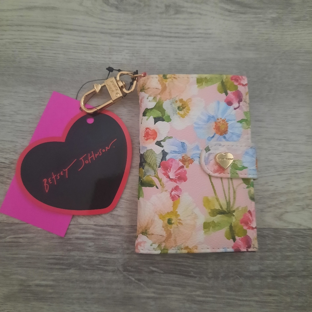 Betsey Johnson Keychain Wallet
